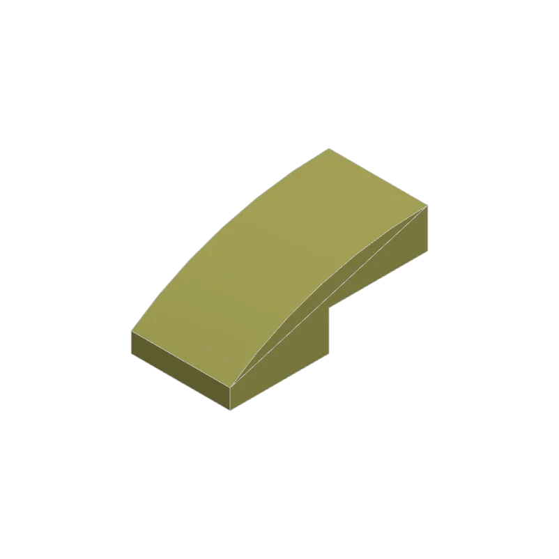 50pcs 11477 Slope Curved 2 x 1 Bricks Bulk | Modular Building Blocks for MOC