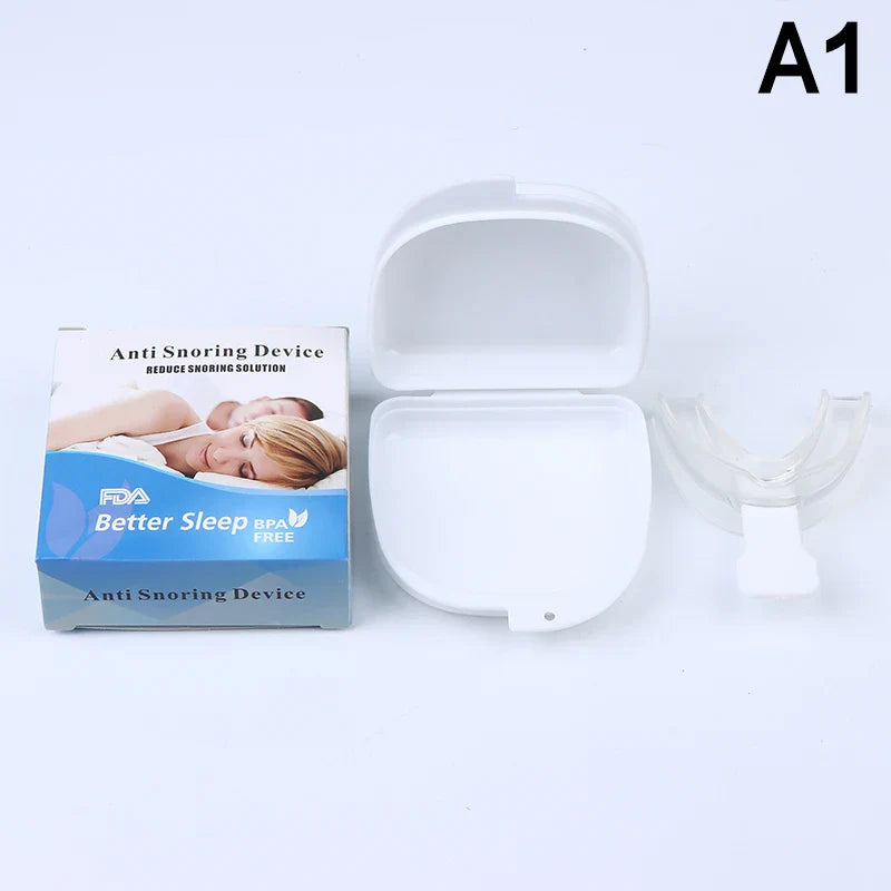 Anti-Snoring Sleep Aid Mouth Guard | Bruxism Night Guard for Quiet Sleep