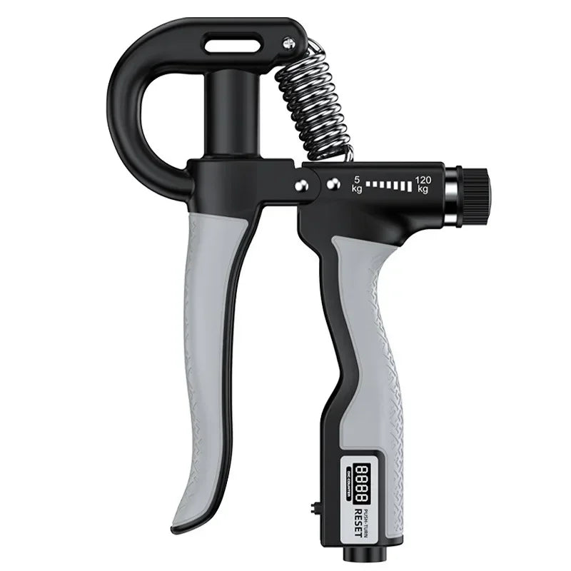 Adjustable Hand Gripper | 5-120 kg Heavy Finger Strengthener for Muscle Recovery