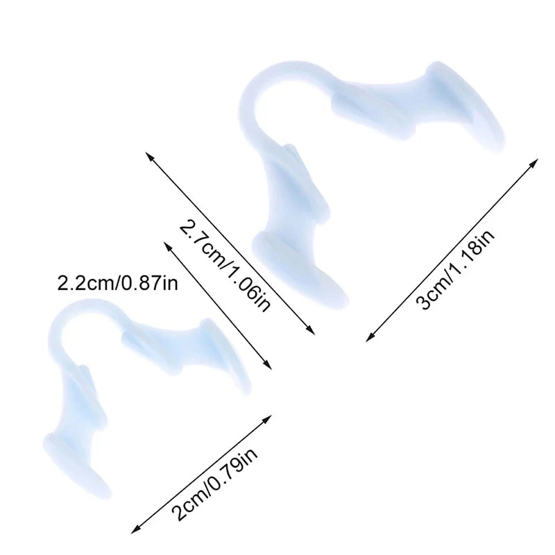 Silicone Anti Snoring Nose Clip | Snore Prevention Gadget for Women and Men