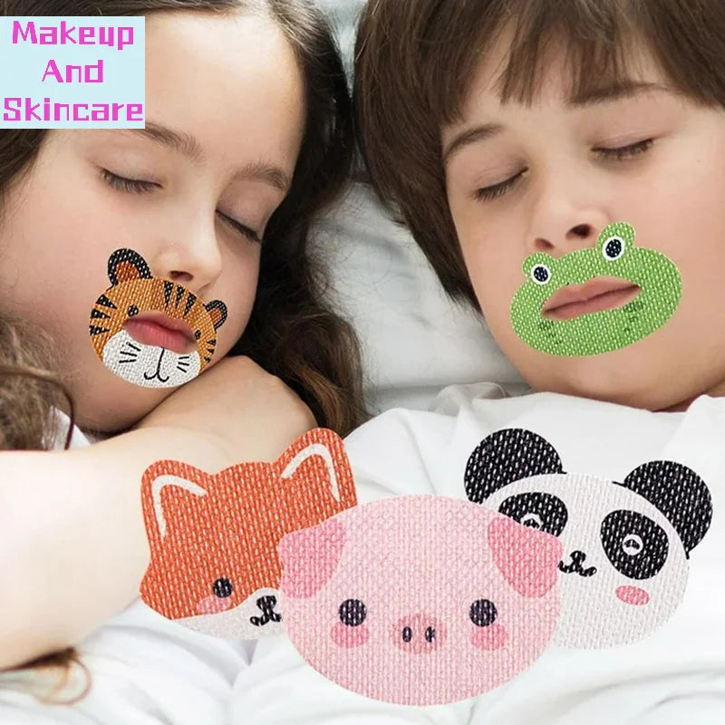 Children Anti-Snoring Stickers | 30-Pack Mouth Breathing Correction Patches for Kids
