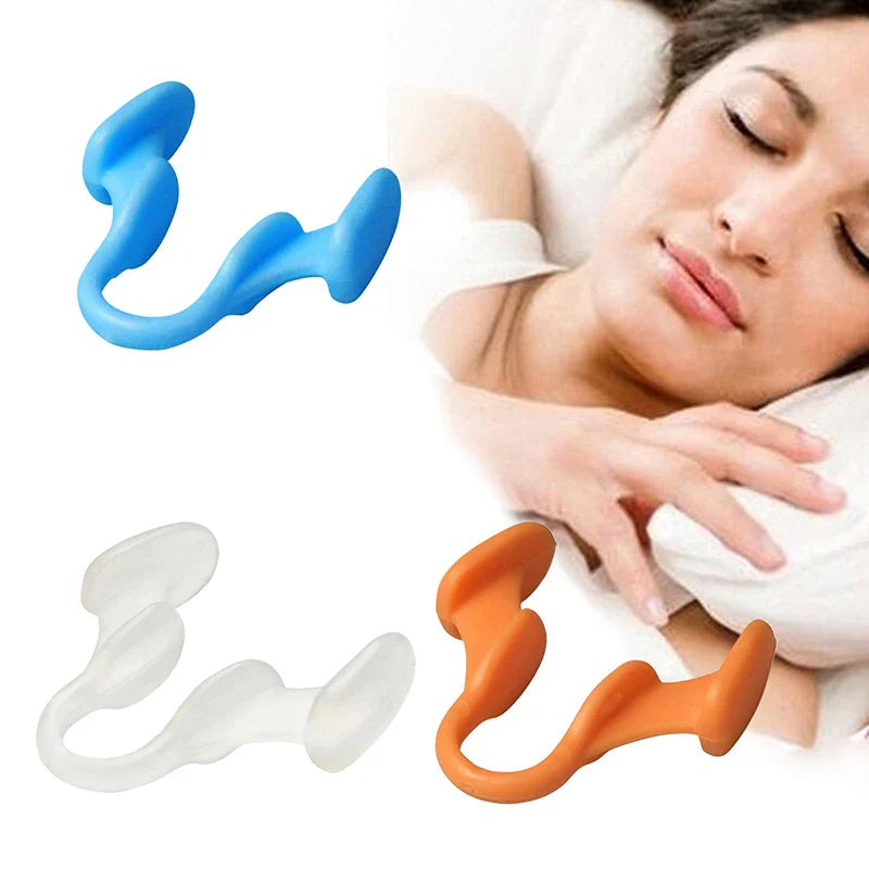 Silicone Anti Snoring Nose Clip | Sleep Aid Device for Better Breathing