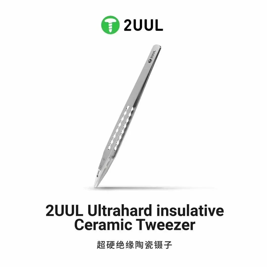 2UUL TW31 Ultrahard Ceramic Tweezer | Anti-Static for Mobile Chip Repair