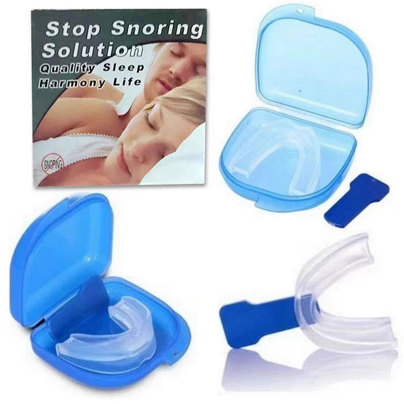 Anti-Snoring Sleep Aid Mouth Guard | Bruxism Night Guard for Quiet Sleep