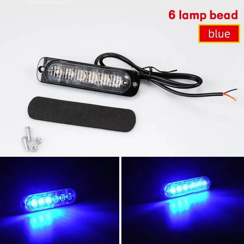 1X Truck LED Strobe Warning Light | Amber Grille Flashing Light Bar