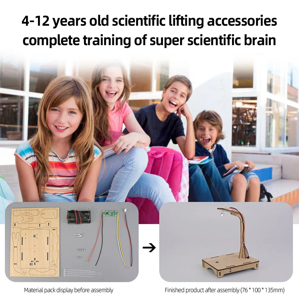DIY Voice Sensor Lamp Science Kit | STEM Educational Toy
