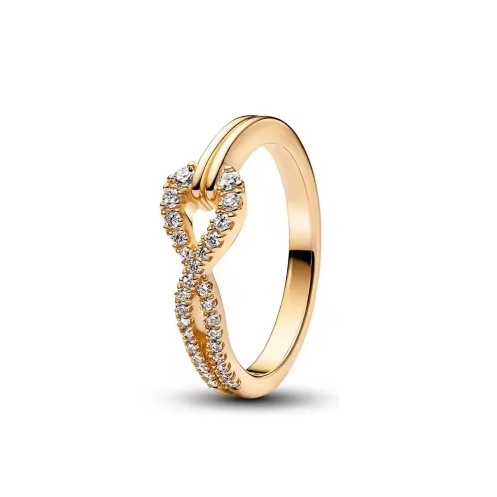 925 Sterling Silver Lotus Bow Ring | Elegant Women's Gift Ring