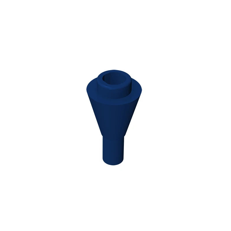 Gobricks GDS-1138 Cone 1 x 1 Inverted with Bar | Building Block for DIY Creations