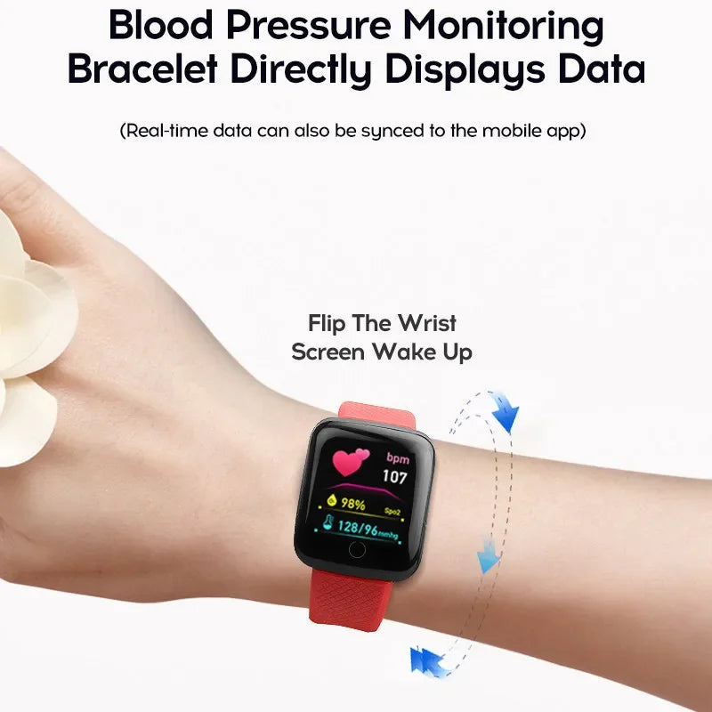 D13 Smart Watch | 116Plus Smartwatch for Men Women Kids