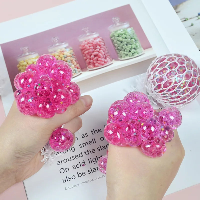 Star Squeeze Ball Set | Stress Relief Sensory Toy for Adults