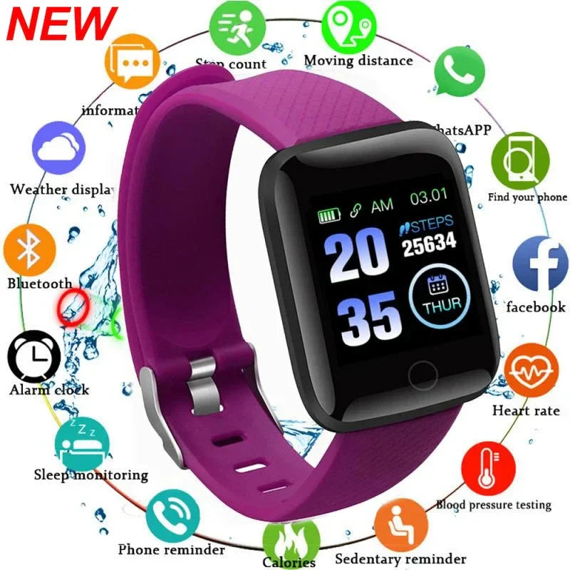 D13 Smart Watch | 116Plus Smartwatch for Men Women Kids