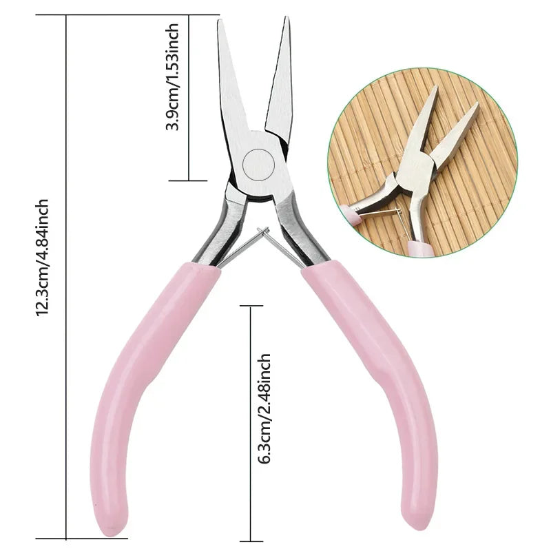 8 Style Jewelry Pliers Tools & Equipment Kit | DIY Jewelry Making Tool Set