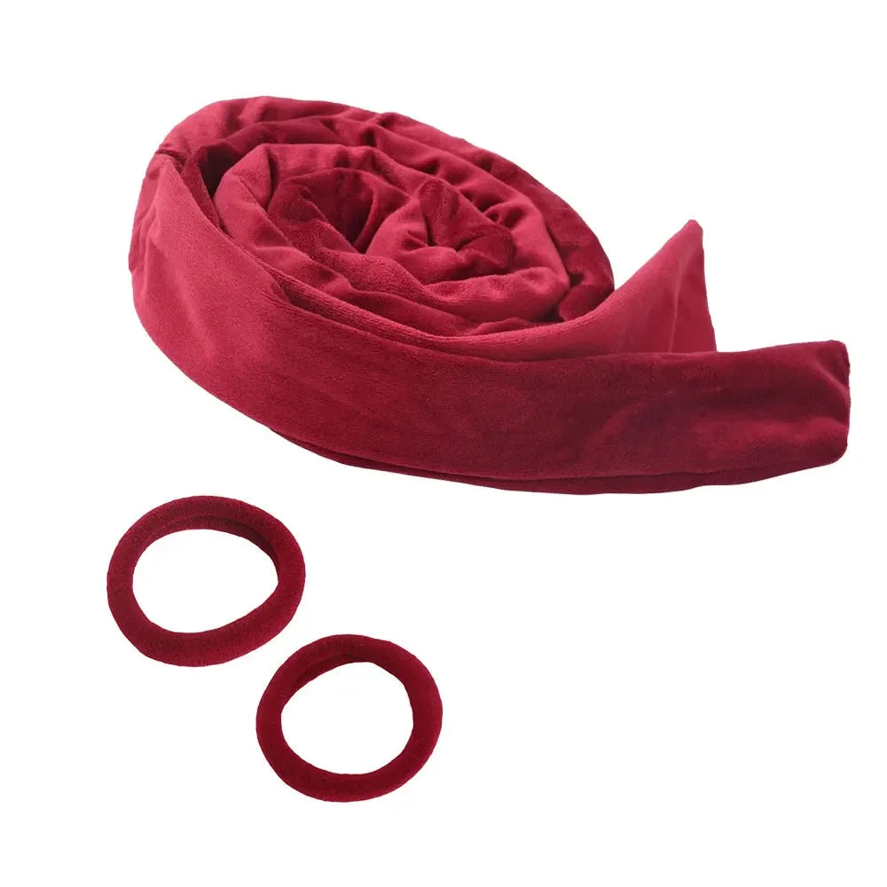 Heatless Curling Rod Headband | No Heat Hair Curler for Sleeping Curls
