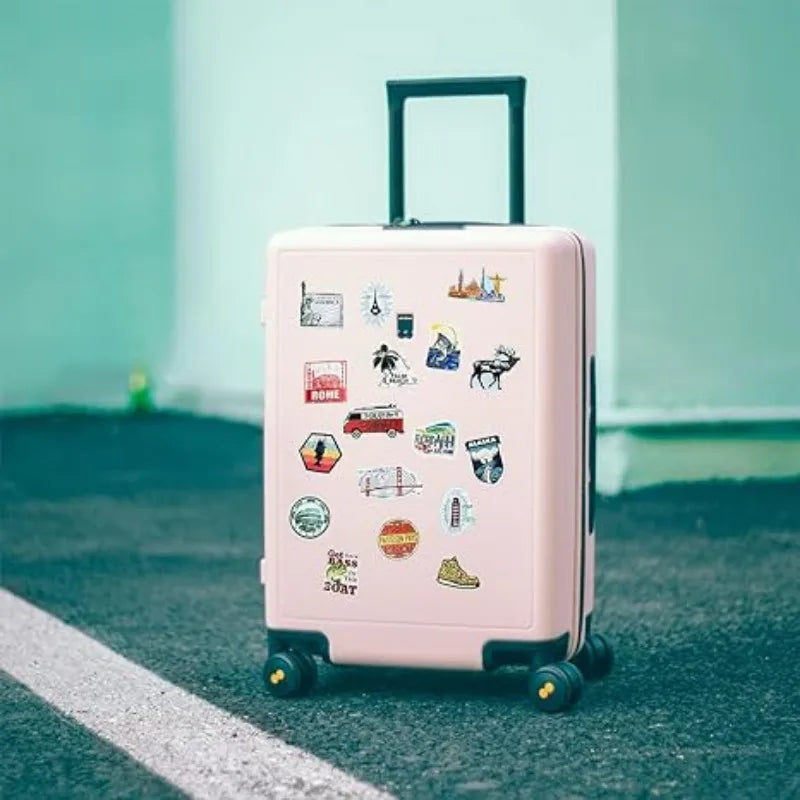 50 PVC Stickers for Laptops and Suitcases | Waterproof Vinyl Decals