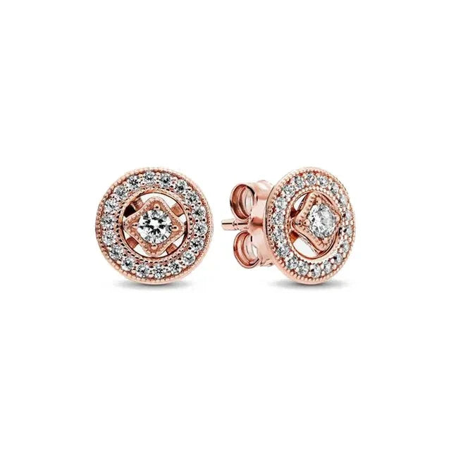 925 Silver Hoop Earrings with Shell and Heart Pendant | Fine Jewelry for Women