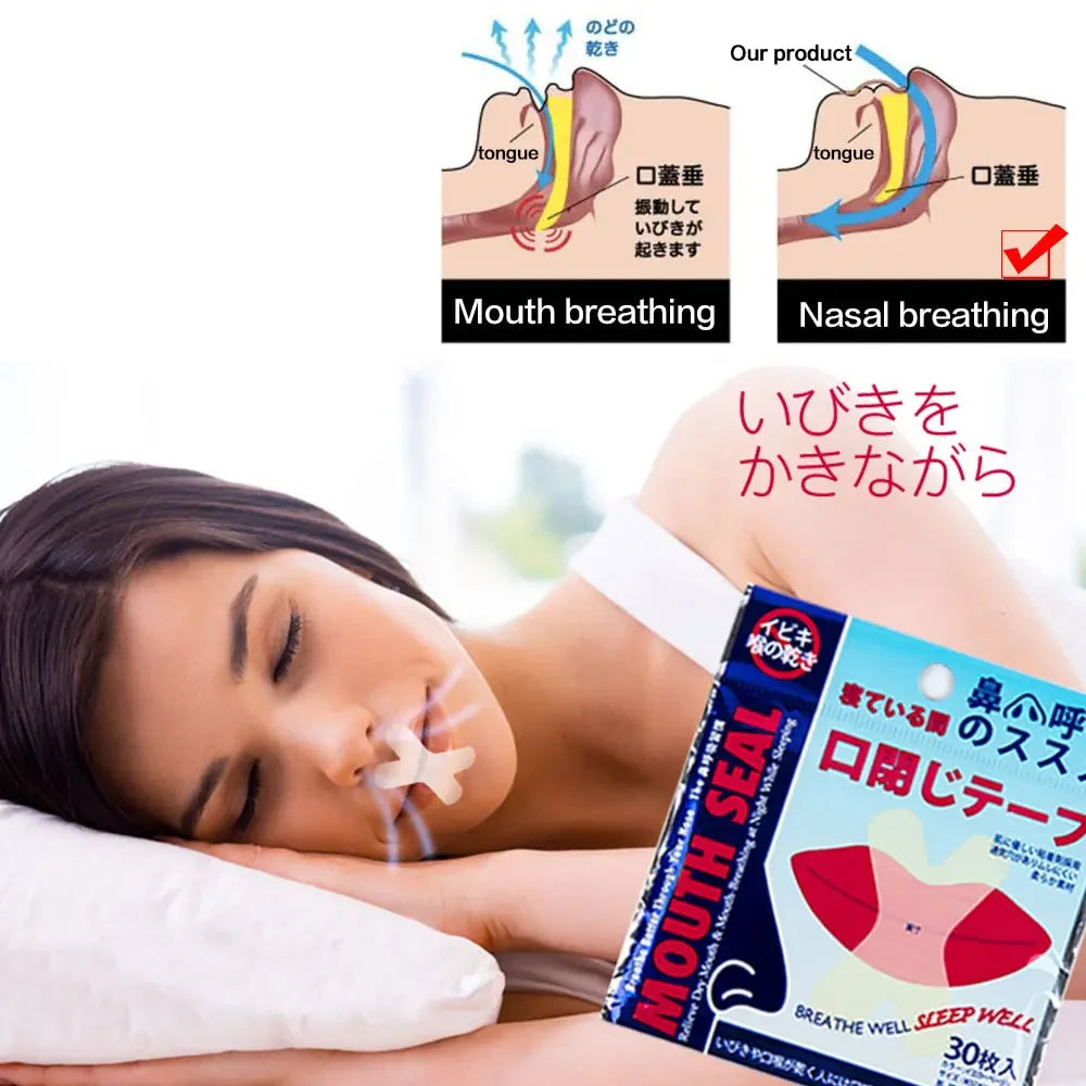 Anti Snoring Mouth Tape for Better Sleep | 30 or 150 Pcs