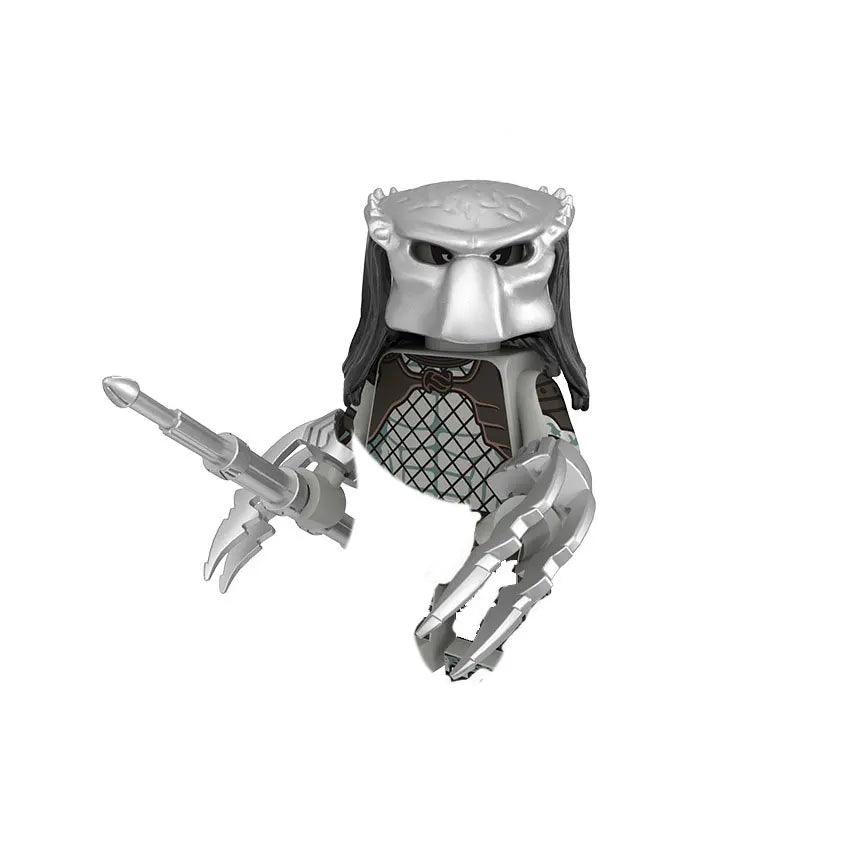 Alien Robot Monster Building Blocks | Creative Horror Movie Building Toy Set