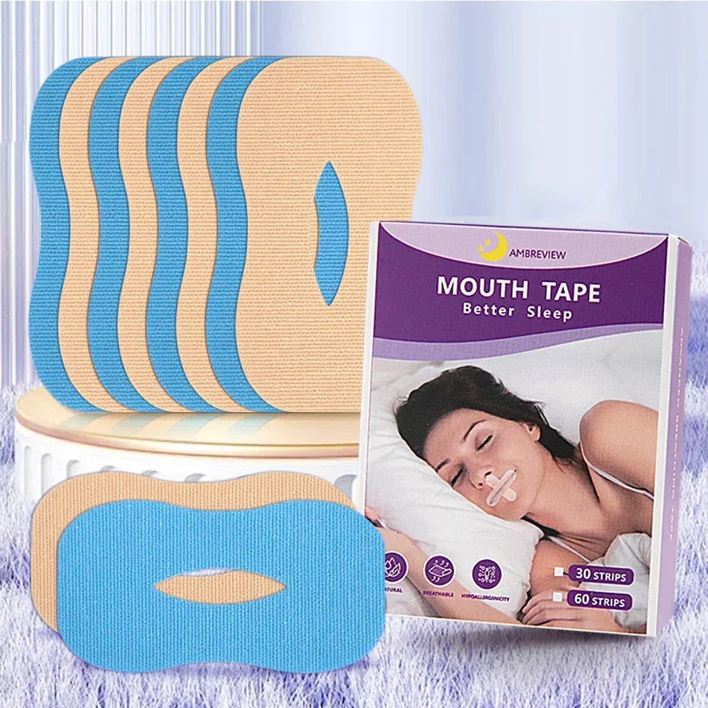 Anti-Snoring Mouth Strips for Children and Adults | Night Breathing Aid