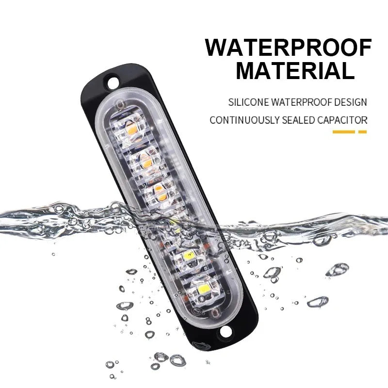 1X Truck LED Strobe Warning Light | Amber Grille Flashing Light Bar
