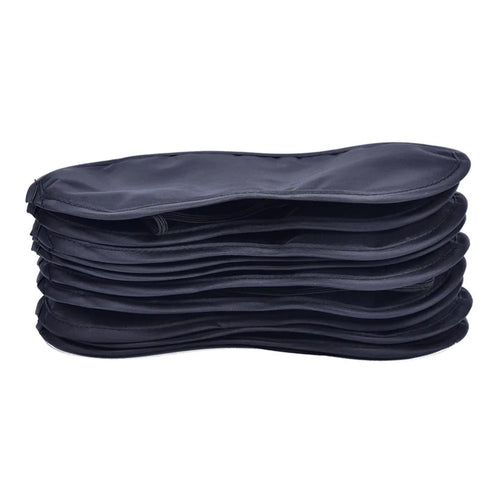 10-Pack Satin Sleep Eye Mask | Light Blocking Travel Blindfold