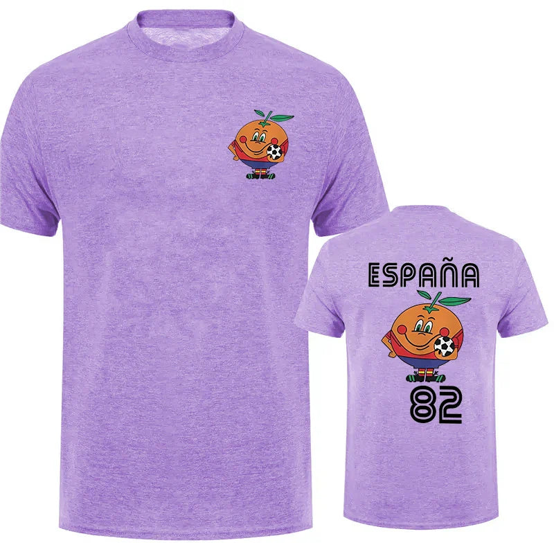 Naranjito Spain 82 Mascot T-Shirt | Retro Soccer Graphic Tee