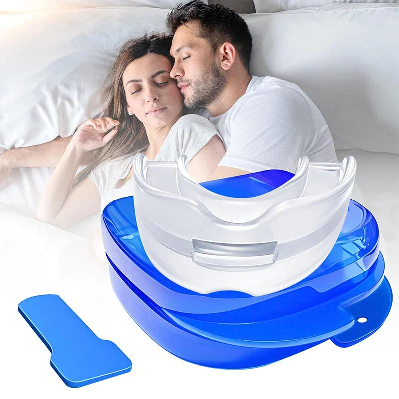 Anti-Snoring Sleep Aid Mouth Guard | Bruxism Night Guard for Quiet Sleep