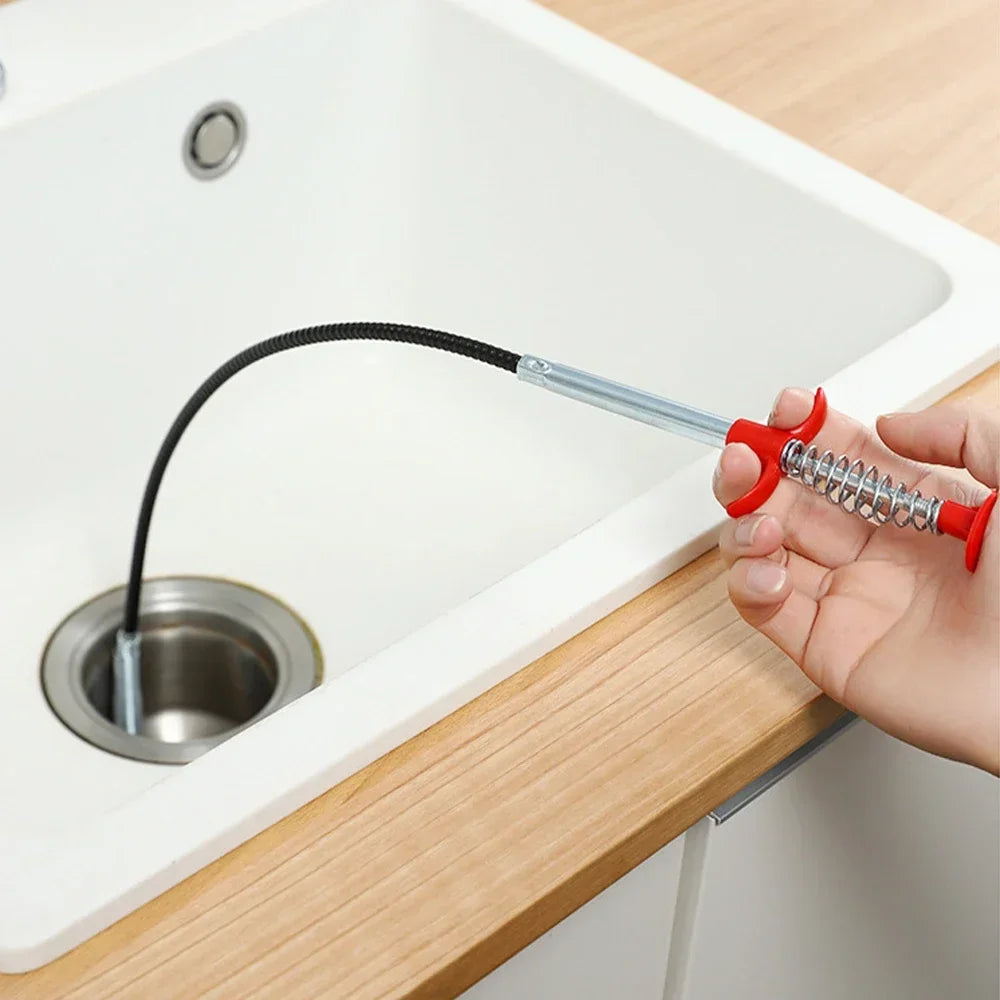 60/85cm Bend Curve Grabber Spring Grip Tool | 4 Claw Flexible Long Reach Pick Up Tool for Home and Garden