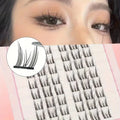 10 Rows 60 Clusters DIY Eyelash Extension Kit | Cartoon Mink Style Individual Lashes