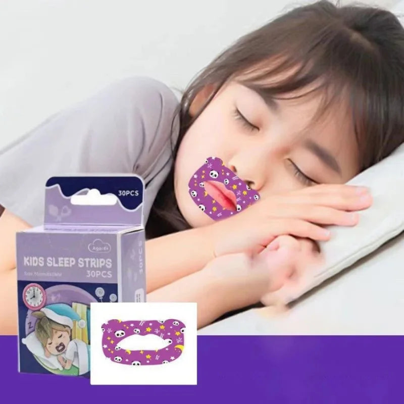 Anti Snore Mouth Tape for Kids and Adults | Breathable Lip Patch for Better Sleep