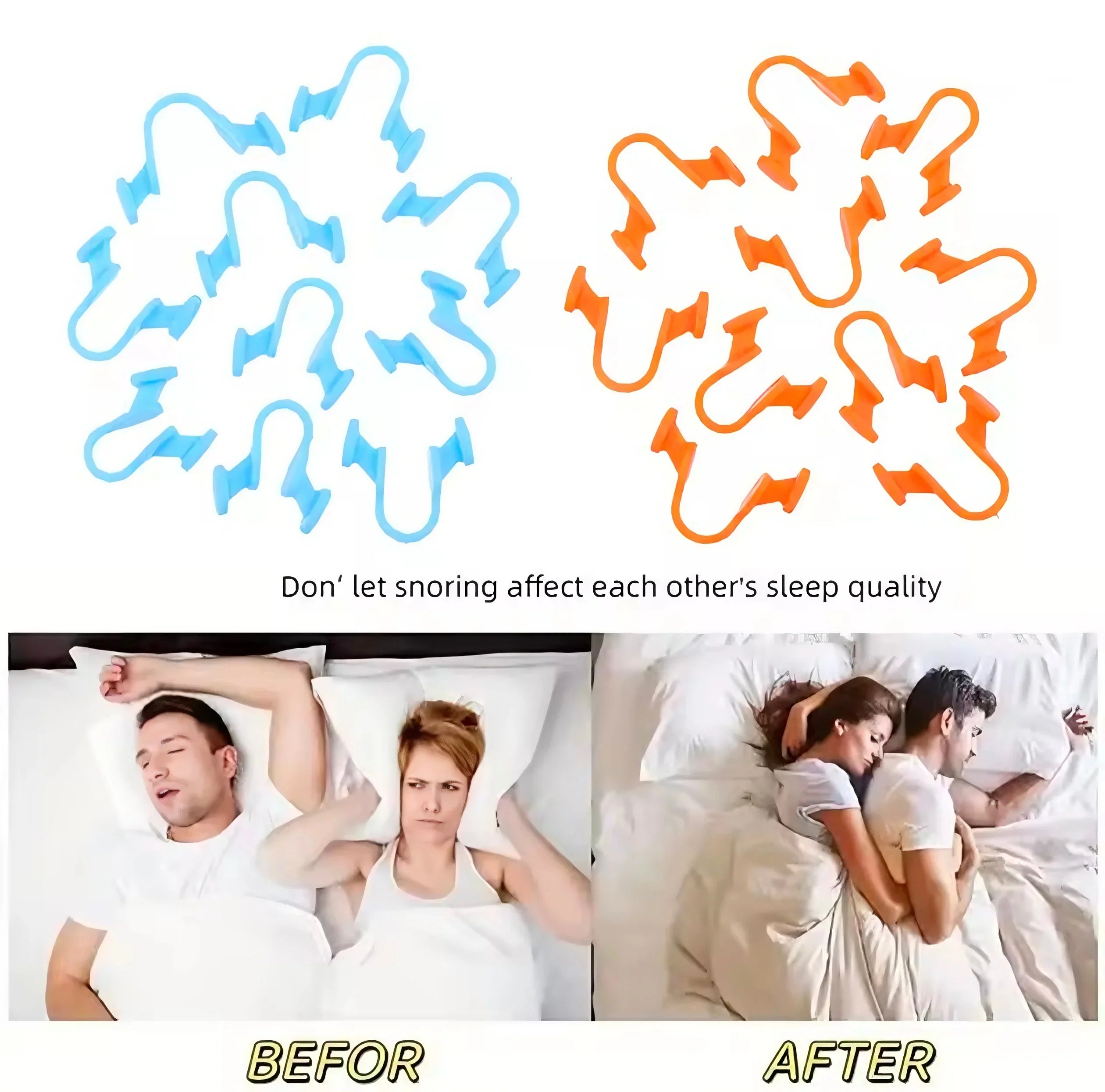 Nasal Snoring Aid for Adults | 2-in-1 Anti-Snoring and Nasal Congestion Reliever