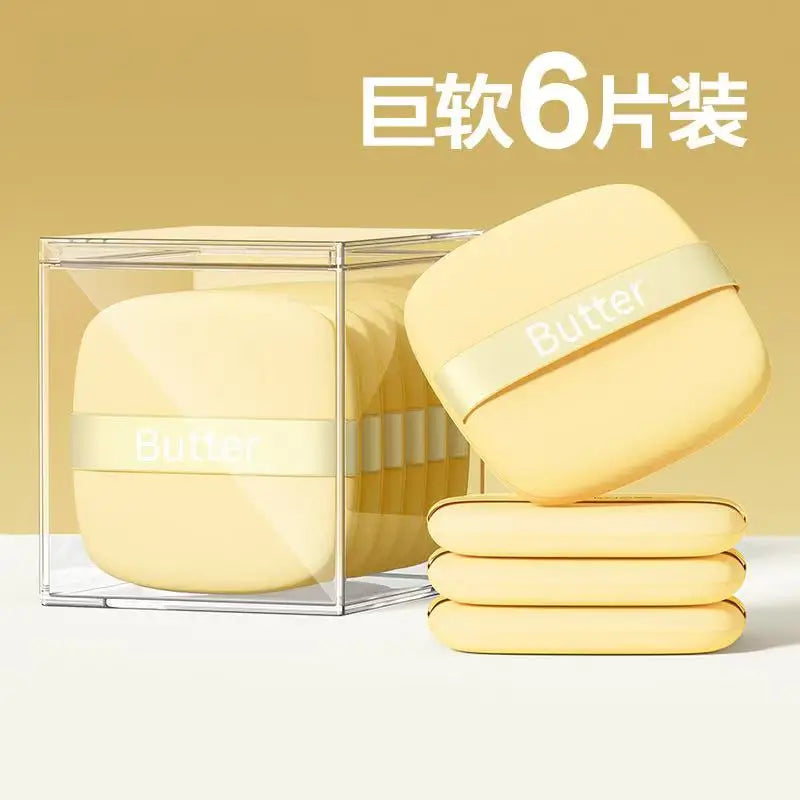 Butter Puff Air Cushion Biscuit Makeup Sponge | Super Soft Liquid Foundation Tool