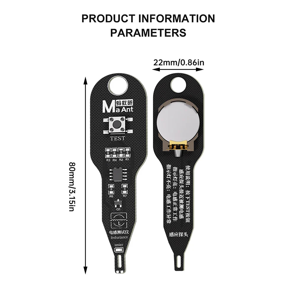 M093 Inductance Tester | Motherboard Coil Fault Detection Tool