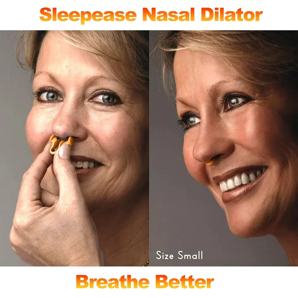 Silicone Nose Clip | Anti Snoring Nasal Dilator for Better Sleep