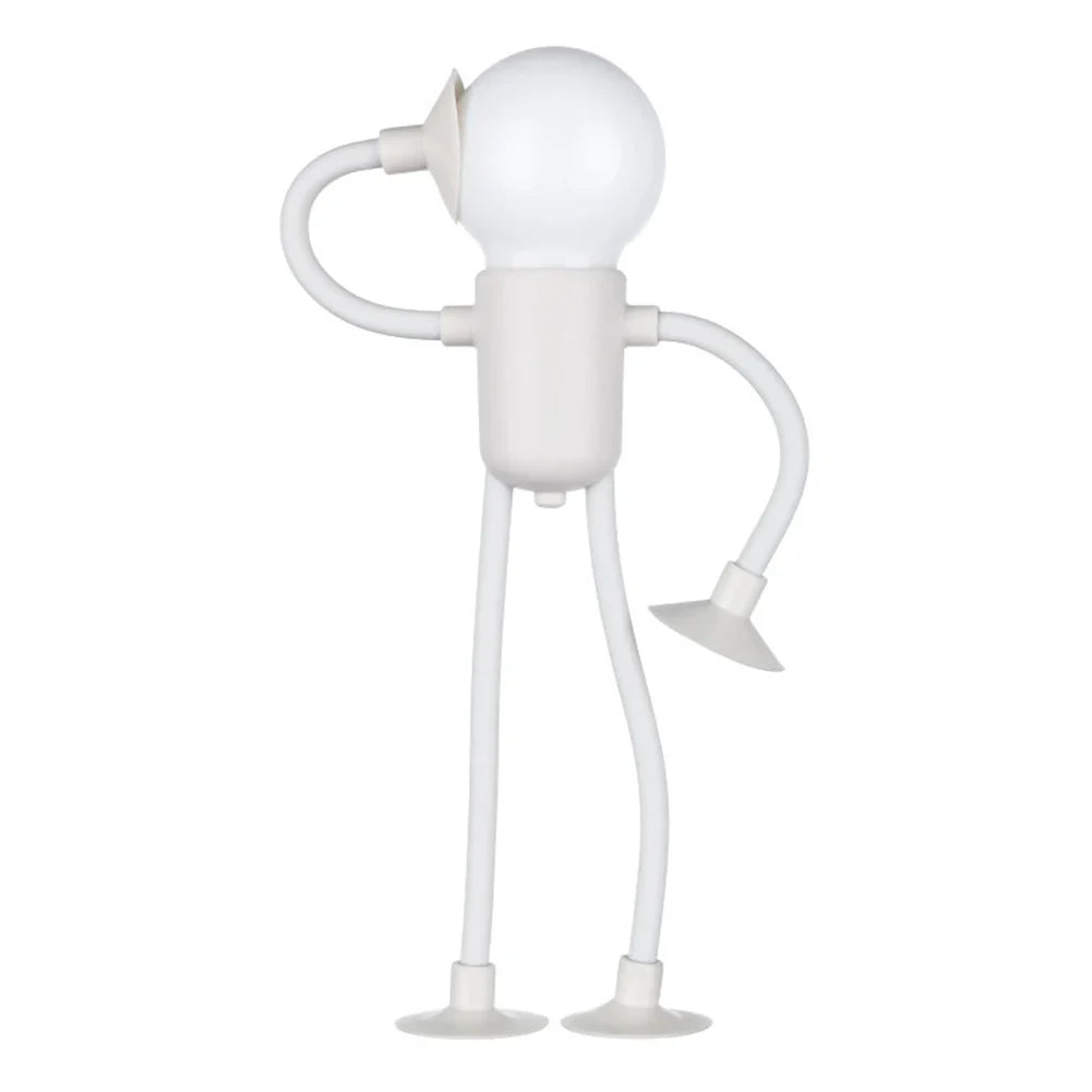 Cartoon Sportsman Night Light | Bendable Suction Cup Desk Lamp
