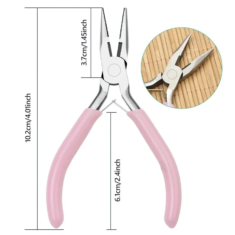 8 Style Jewelry Pliers Tools & Equipment Kit | DIY Jewelry Making Tool Set