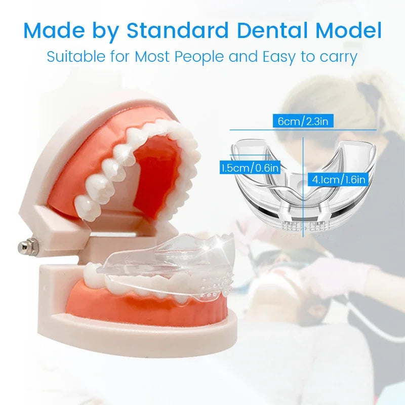 Anti Snoring Mouth Guard 3 Stages | Bruxism Teeth Grinding Sleep Aid