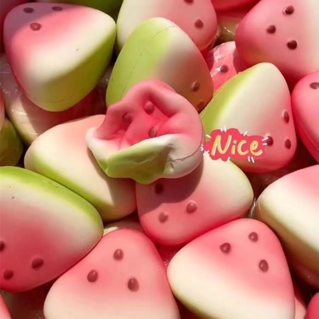 Summer Ice Watermelon Squishy | Slow Rising Soft Wet Squeeze Stress Relief Toy