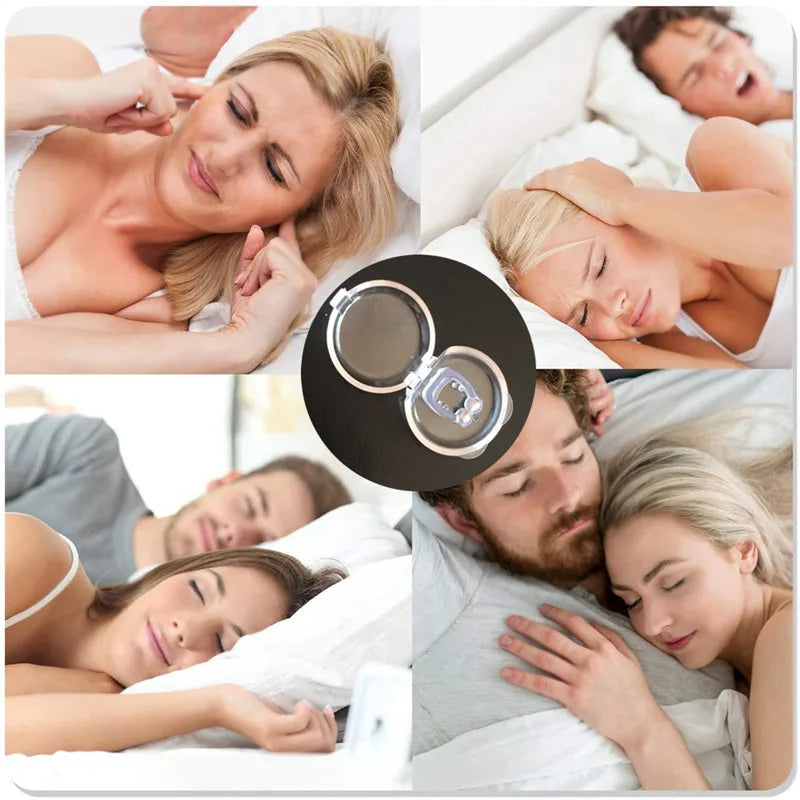 Anti Snore Nose Clip | Magnetic Sleep Aid for Quiet Nights