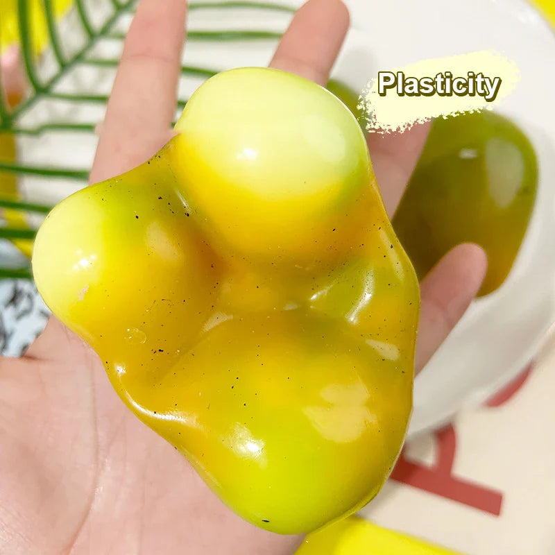 Color Changing Mango Mochi Squishy Toy | Slow Rebound Stress Relief