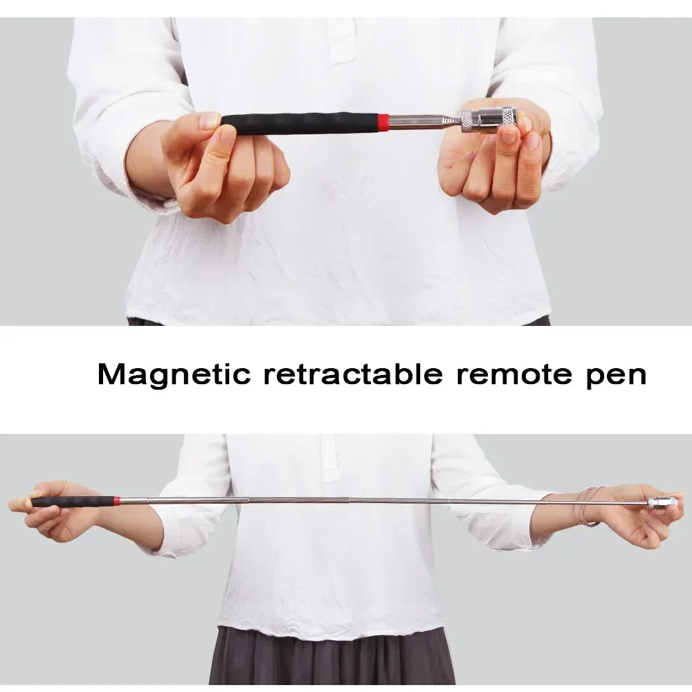 Telescopic Magnetic Pickup Tool | Mini Portable Retractable Magnet Pen for Screws and Bolts