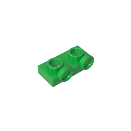 Gobricks GDS-90193 1 x 2 Panel with Raised Dot | Compatible Building Block for DIY Creations