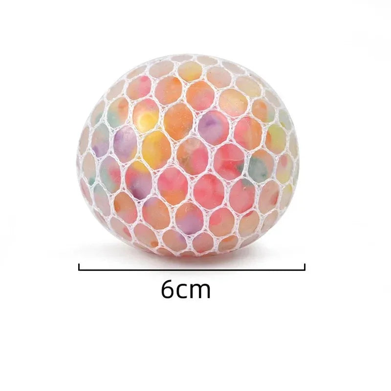 Rainbow Sensory Stress Relief Ball | 3D Fidget Toy for Adults and Kids