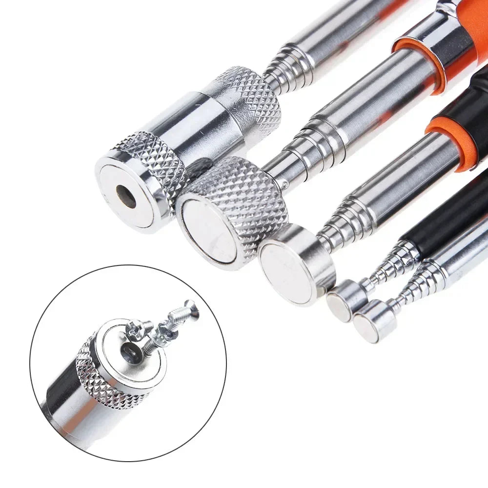 Telescopic Magnetic Pickup Tool | Extendable Magnet Rod for Dropped Screws and Bolts