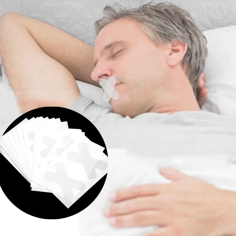 Mouth Tape for Sleeping | Anti Snoring Nasal Strips for Better Breathing