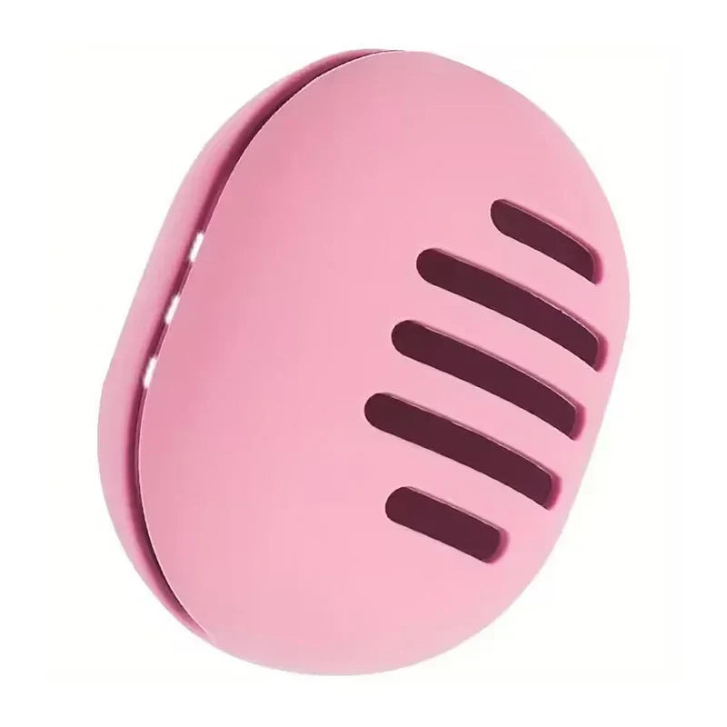 Eco-Friendly Silicone Makeup Sponge Holder | Portable Multi-Hole Storage Case