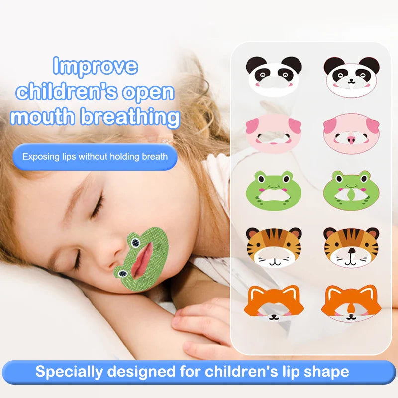 Children Anti Snoring Stickers | 30 Sheets Mouth Breathing Correction Patch