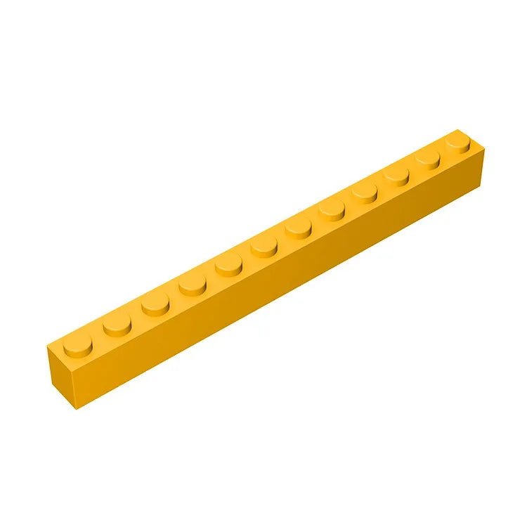 Gobricks GDS-538 Brick 1 x 12 | Compatible Building Block Pieces for DIY Construction