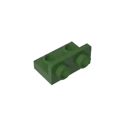 Gobricks GDS-643 Bracket 1 x 2 - 1 x 2 Inverted | Compatible Building Block for Lego 99780