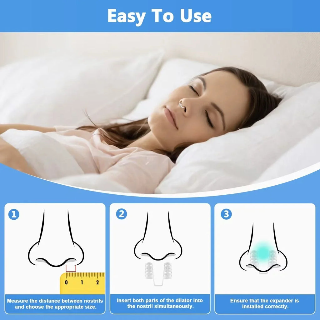 Mini Portable Nasal Pouches | Non-Invasive Sleep Aid for Travel