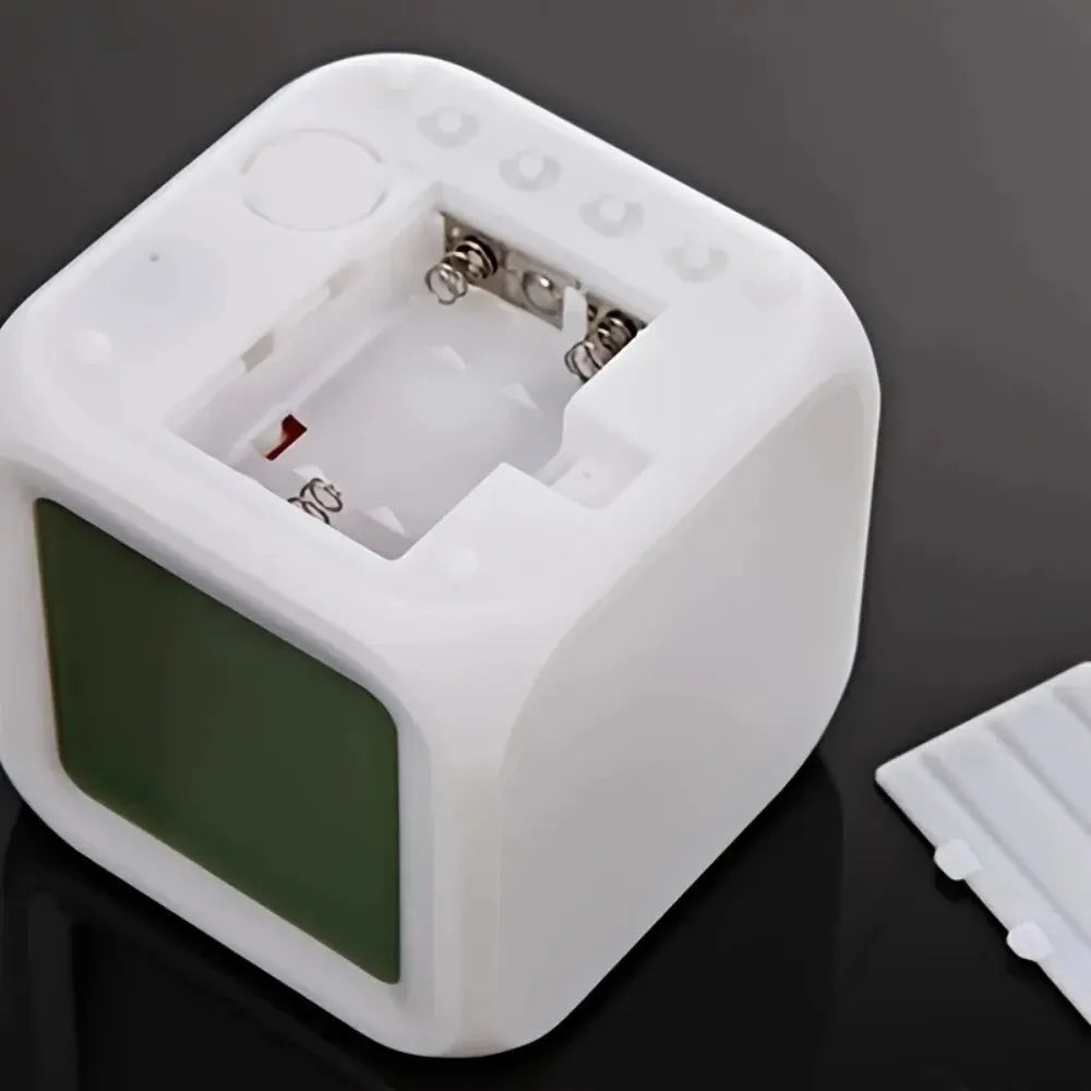 Color Changing LED Alarm Clock with Night Light | Digital Display Touch Activated Clock